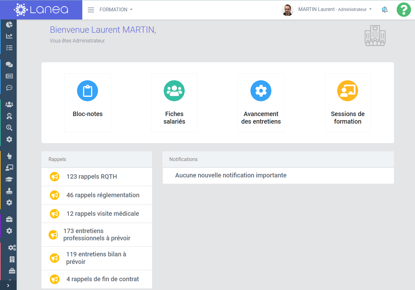 Application web Lanea